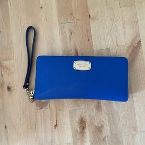 Cobalt Blue Michael Kors Wallet